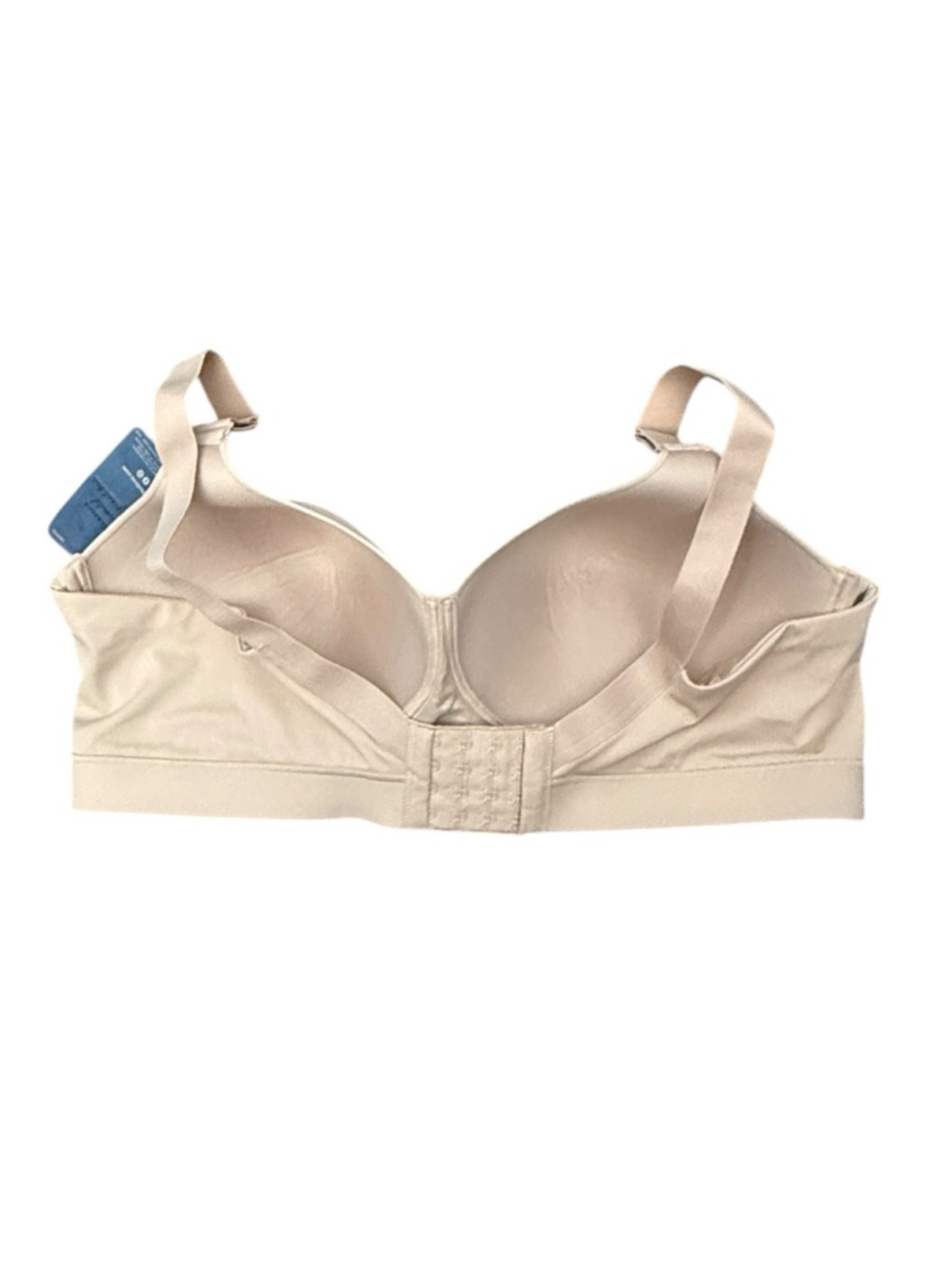 Playtex 18 Hour Seamless Wireless Bra Nude Beige 42C Comfort Strap Support - Picture 3 of 4